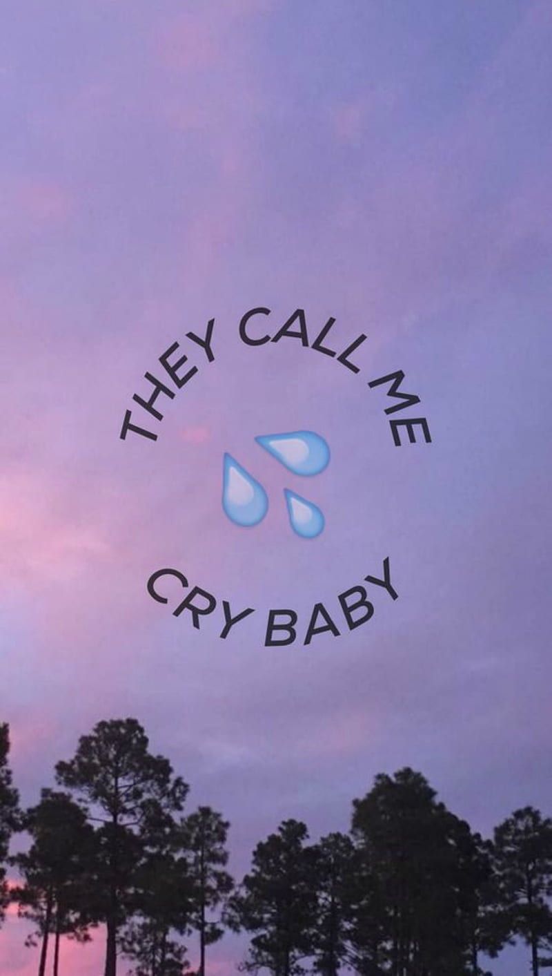 They Call Me Crybaby, aesthetic, crybaby, melanie martinez, HD phone wallpaper
