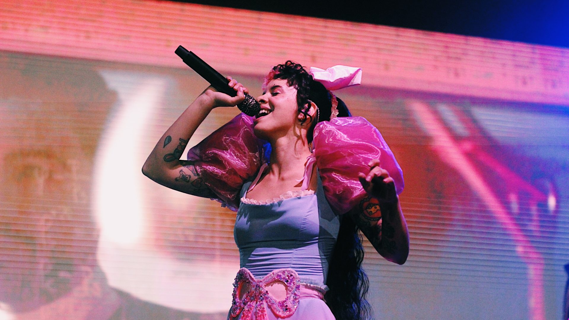 Kali Uchis performs at the Fader Fort during the 2018 SXSW Conference and Festivals in Austin, Texas. - Melanie Martinez