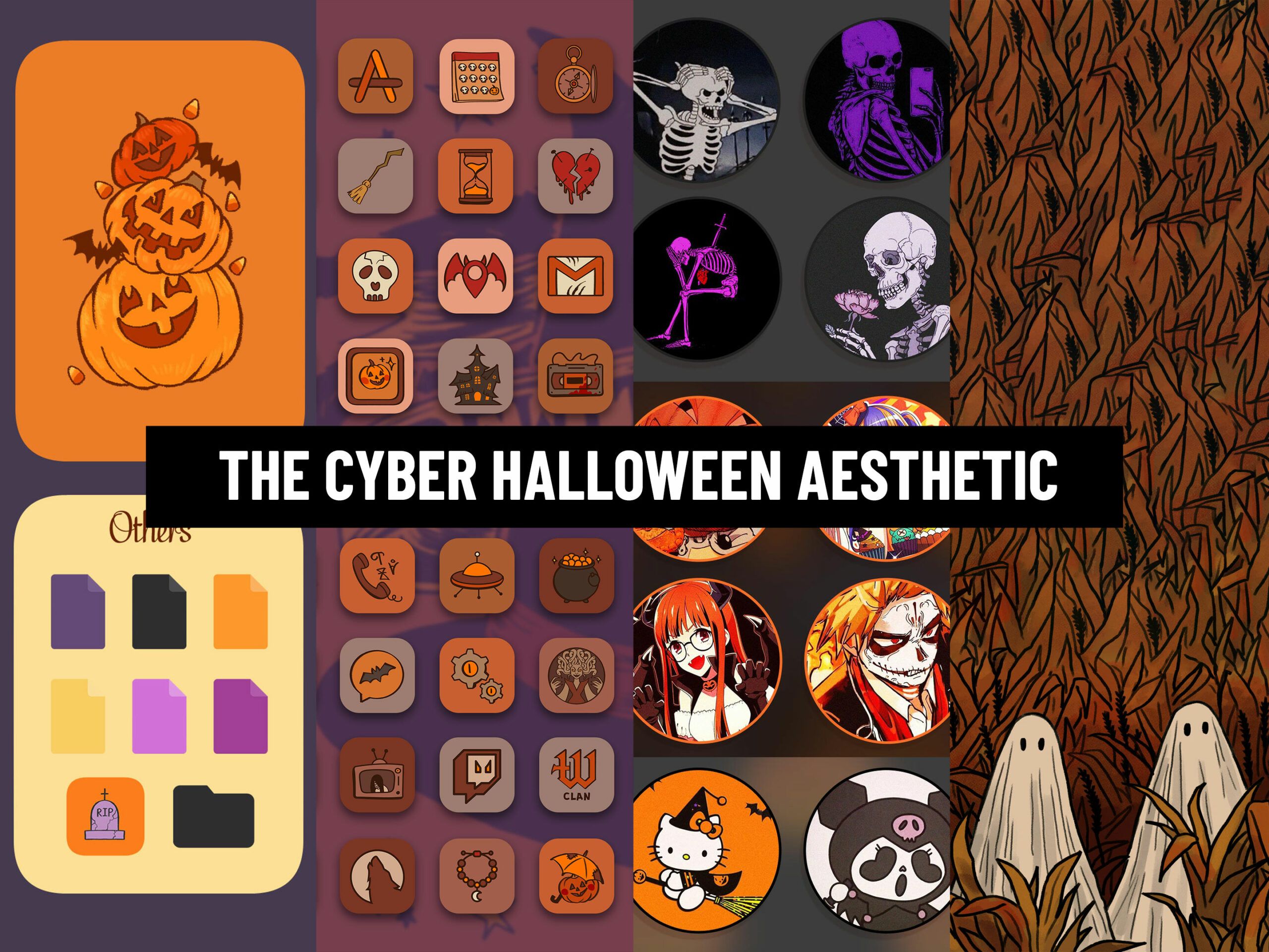 The Cyber Halloween Aesthetic Aesthetic for Devices