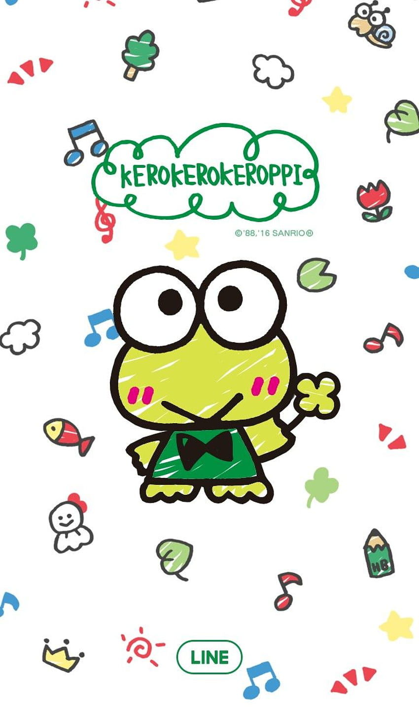 Keroppi wallpaper for iPhone, Android and desktop. - Keroppi