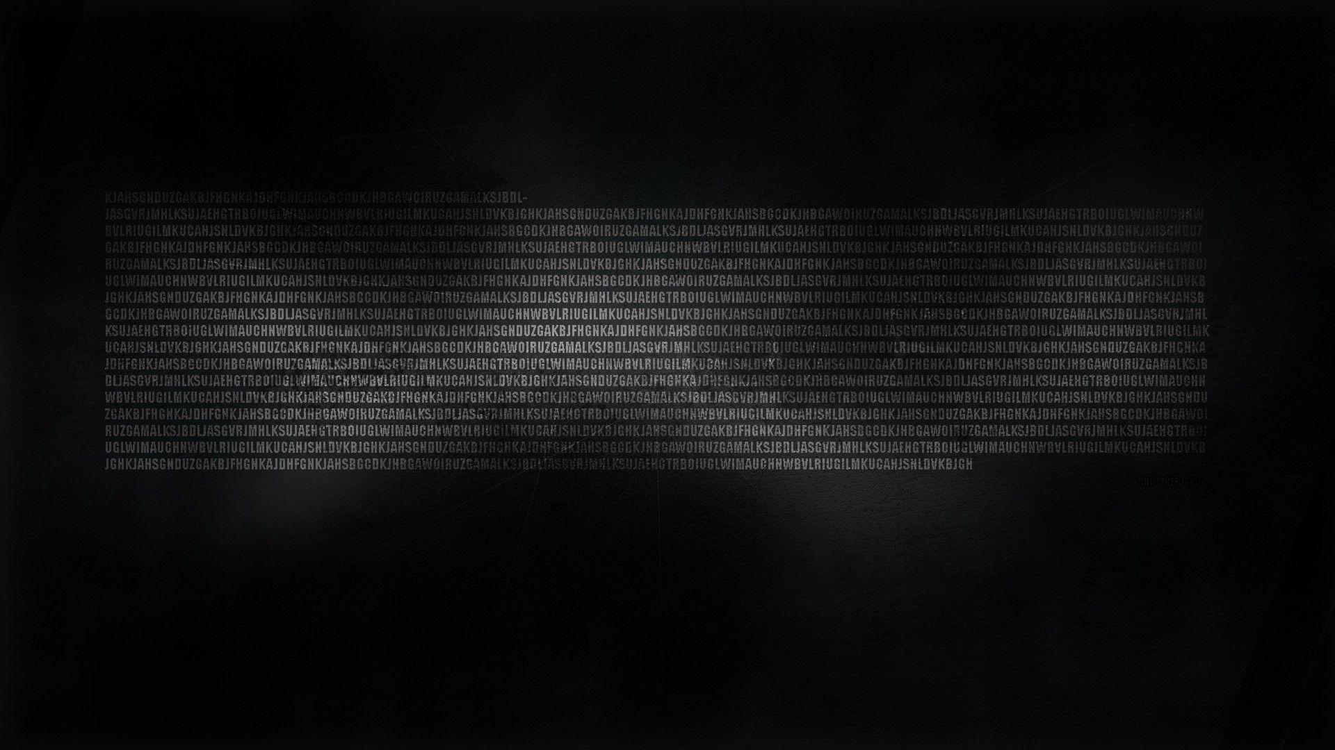 Binary code wallpaper with a black background - Black, 1920x1080, dark