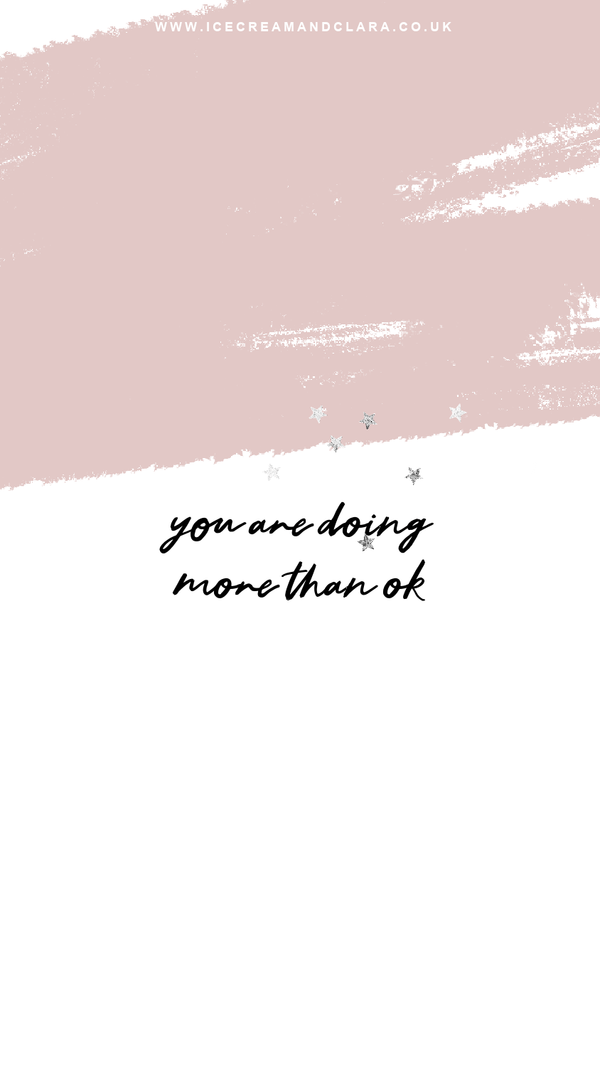 You are doing more than ok - Cute