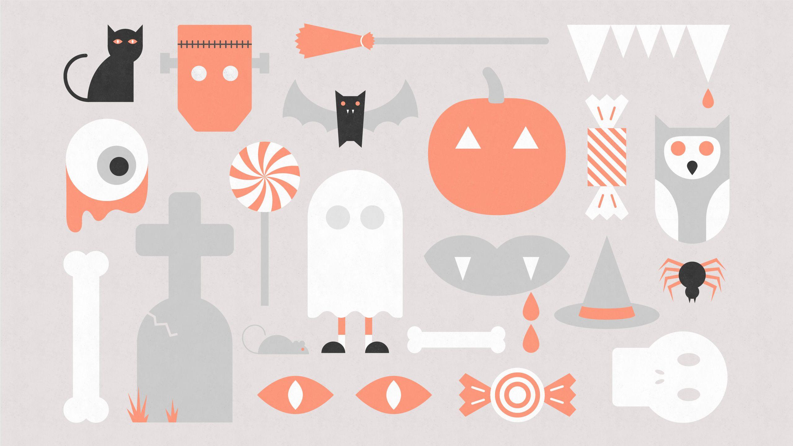 Halloween Desktop Aesthetic Wallpaper