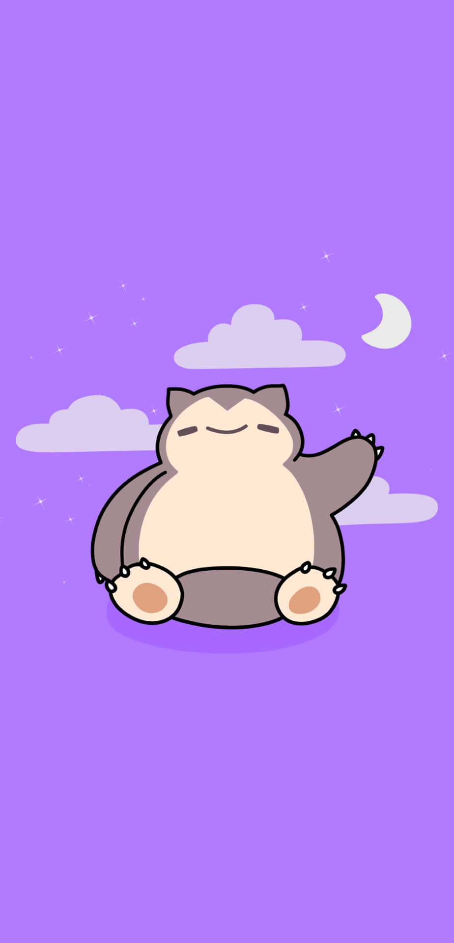 Snorlax iPhone wallpaper. Get this free cute wallpaper for your phone. - Pokemon