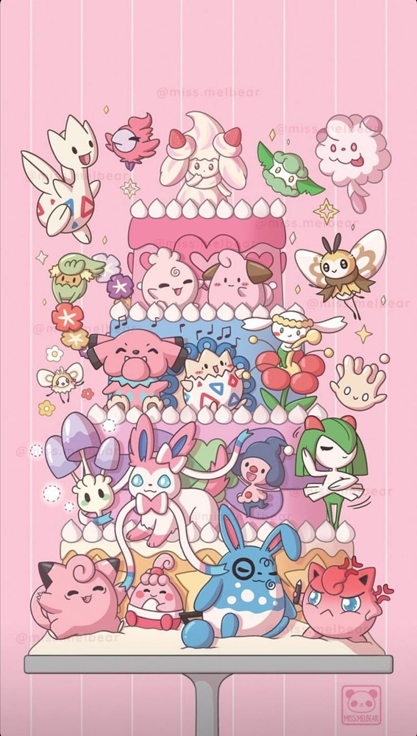 Aesthetic pokemon } ✨ Fairy Edition ✨ in 2021 HD phone wallpaper