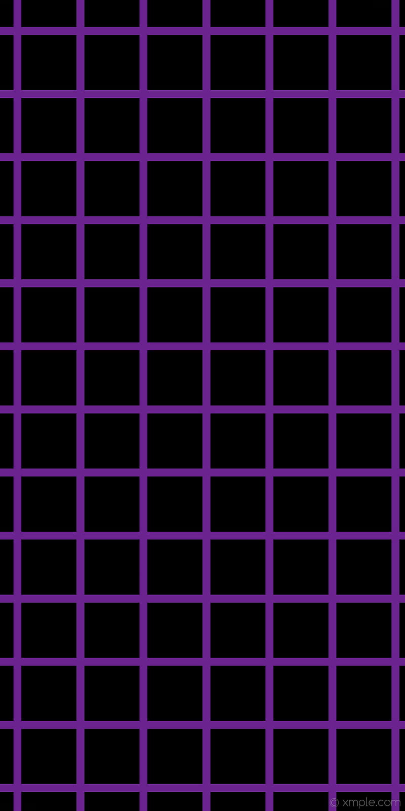 A purple grid with black squares - Grid