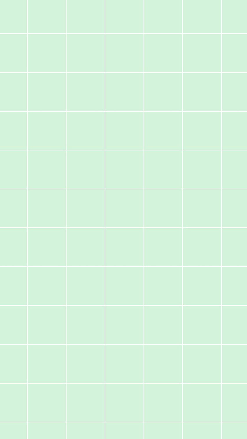 A green and white background with squares - Grid