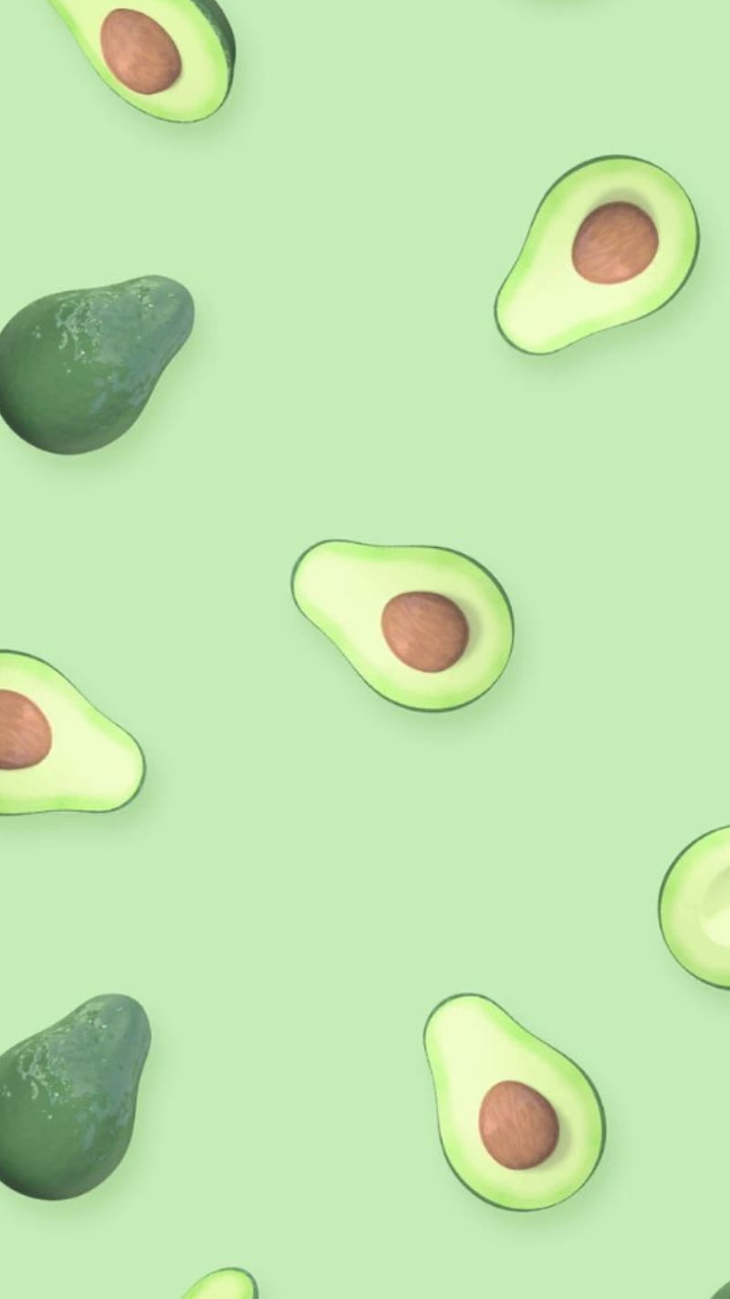 Avocado, green, HD phone wallpaper