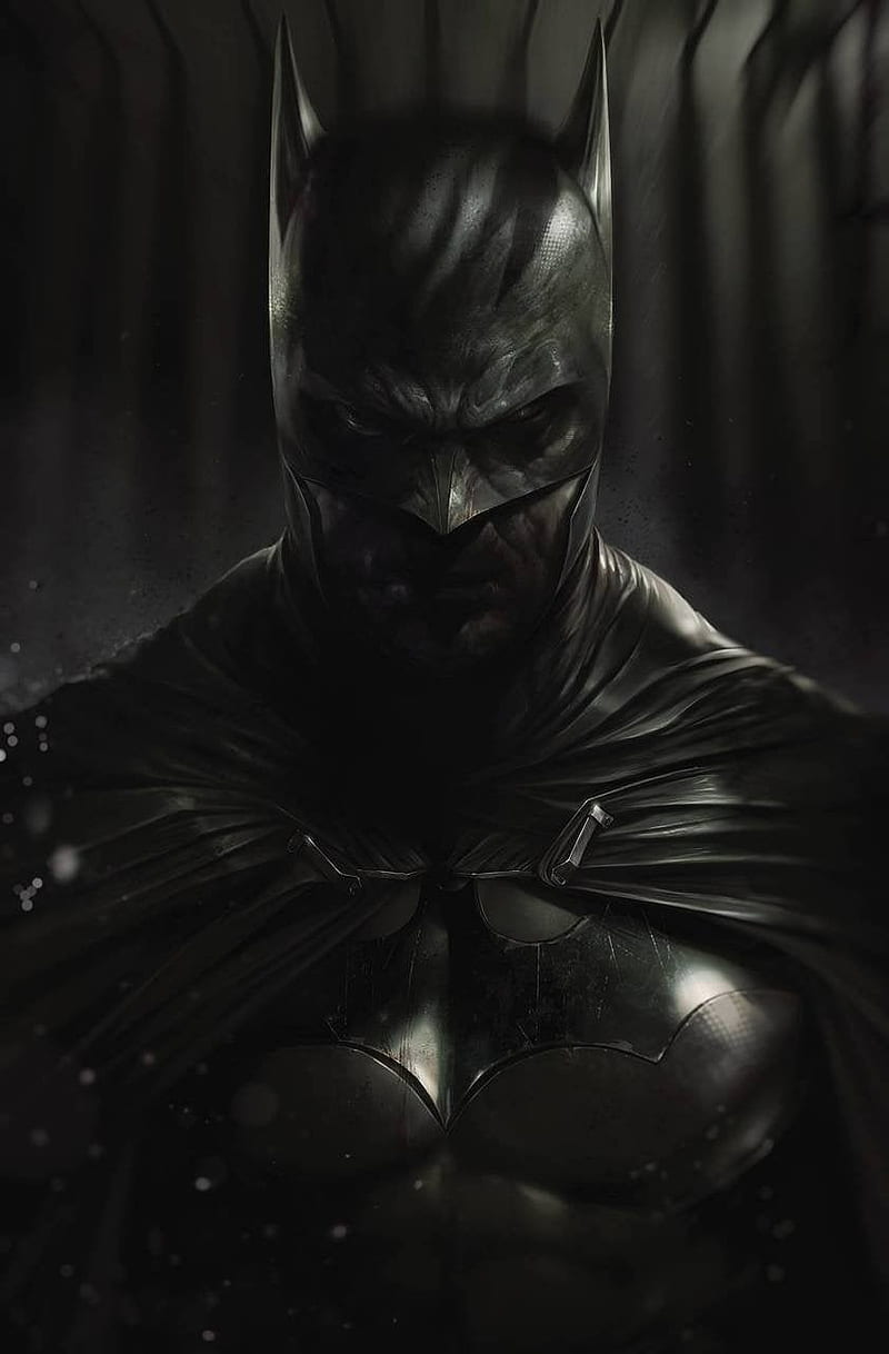 Dark night, batman, cool, knight, realistic, HD phone wallpaper
