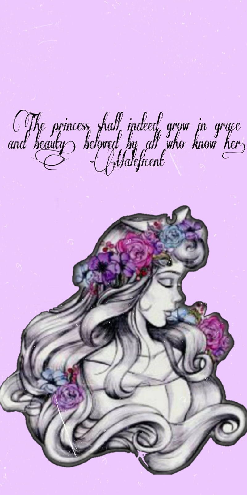 A quote from the princess and her flower - Beautiful