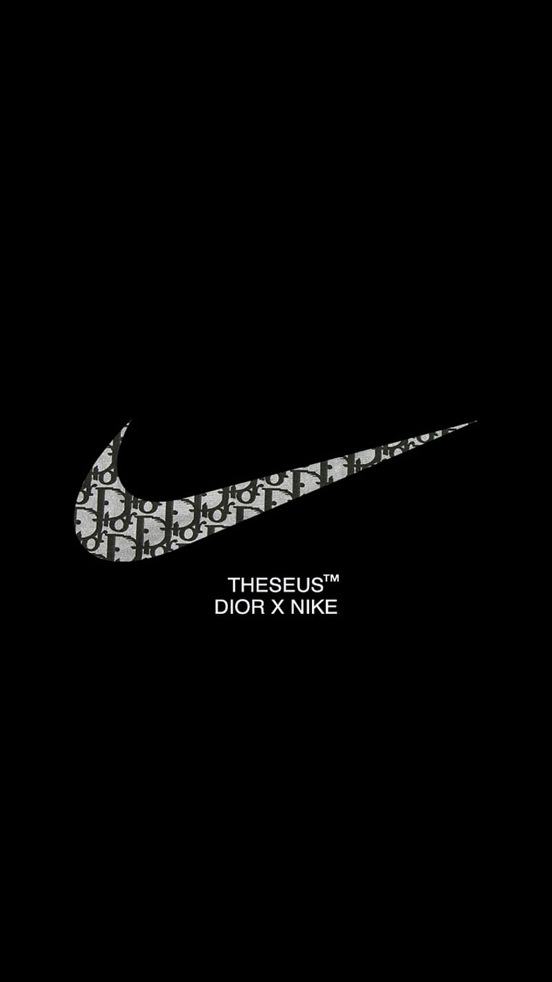 Nike x Dior wallpaper I made for my phone - Dior