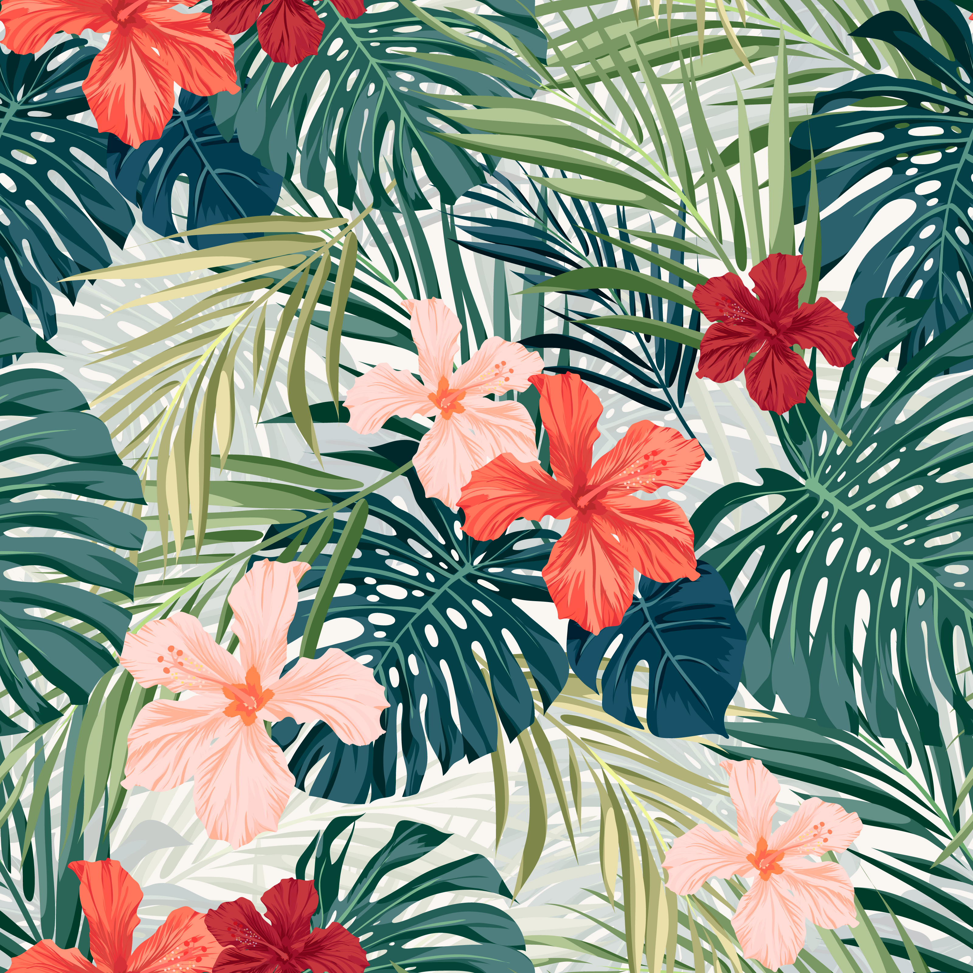 Colorful Hawaiian Hibiscus Wallpaper Your Way