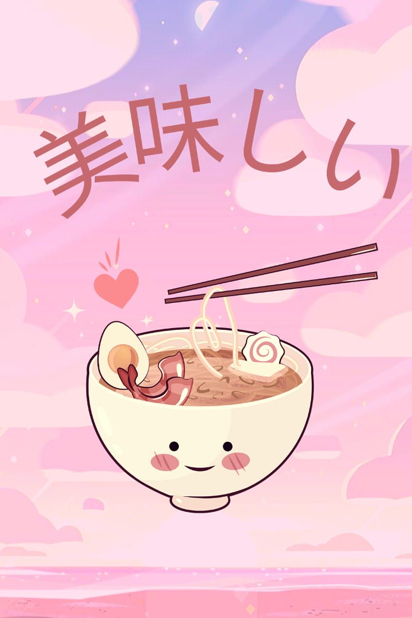 Kawaii ramen HD wallpaper