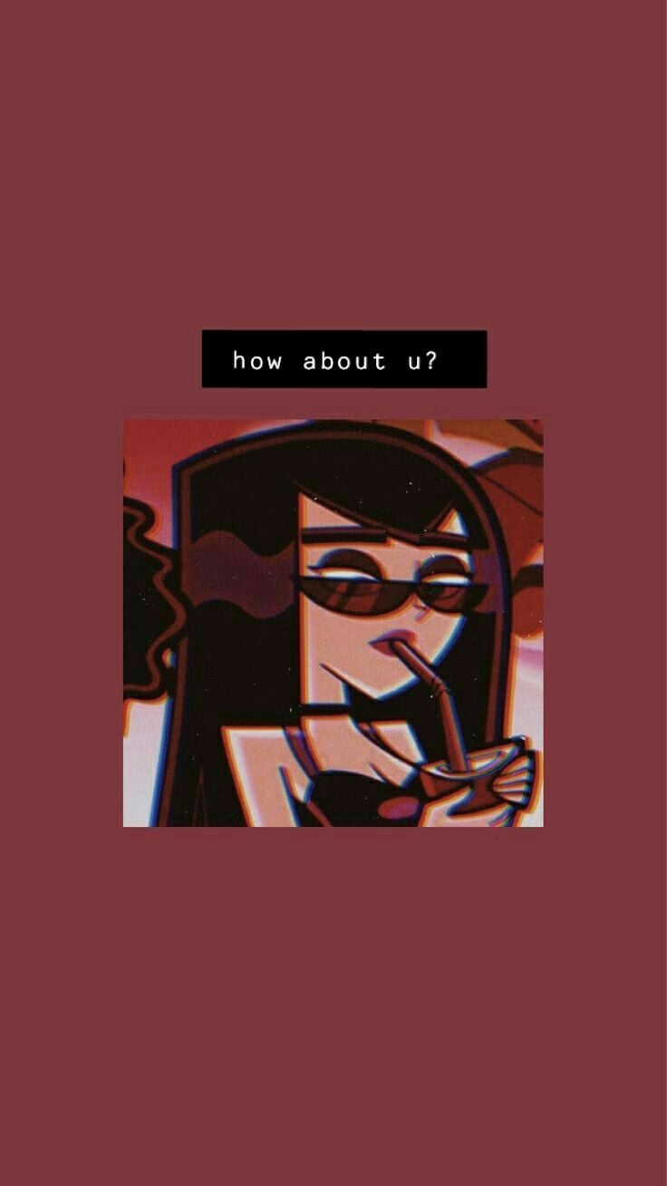 A cartoon girl with sunglasses and the words 