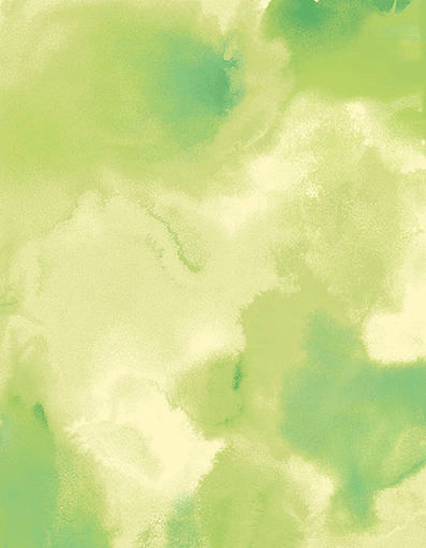A watercolor background in green and yellow - Light yellow