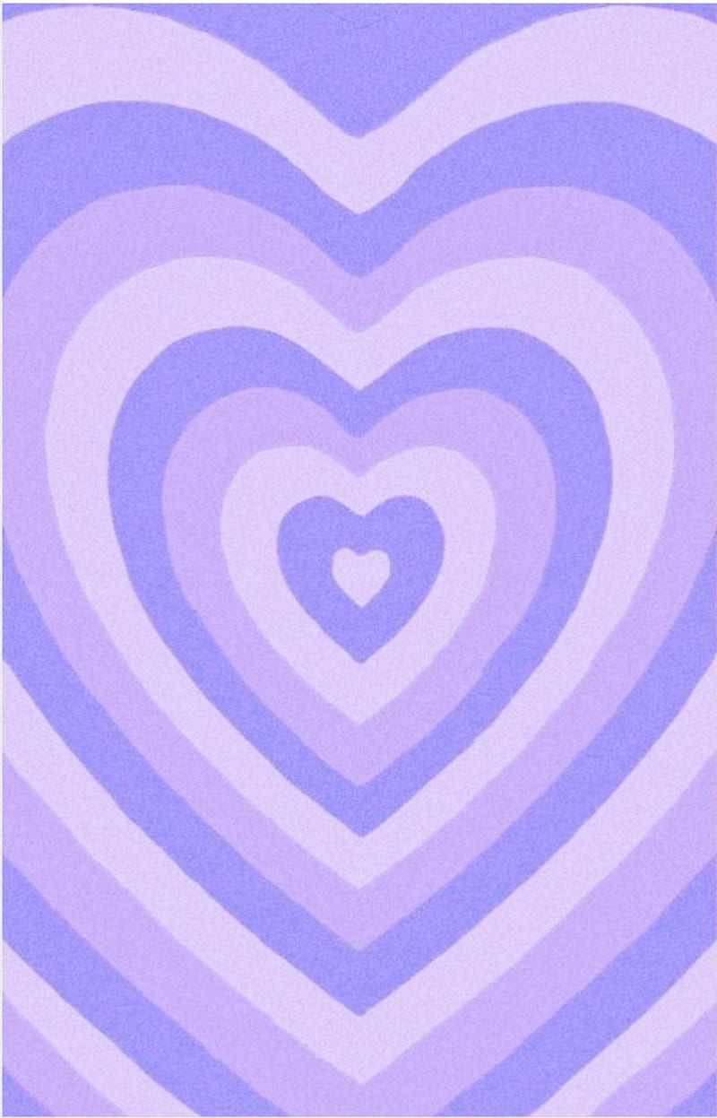 A purple heart shaped pattern on white background - Magenta