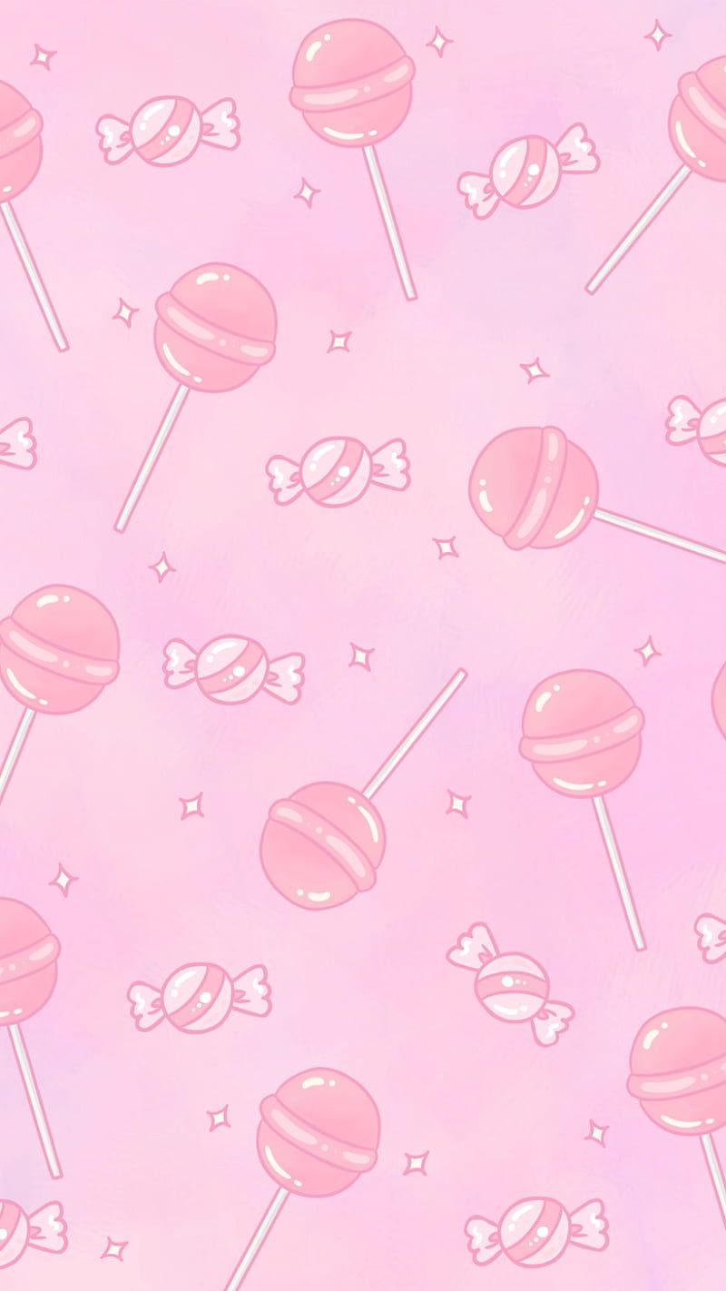 Pastel candy, aesthetic, candy, cartoon, cutte, halloween, hello, new, pastel, HD phone wallpaper