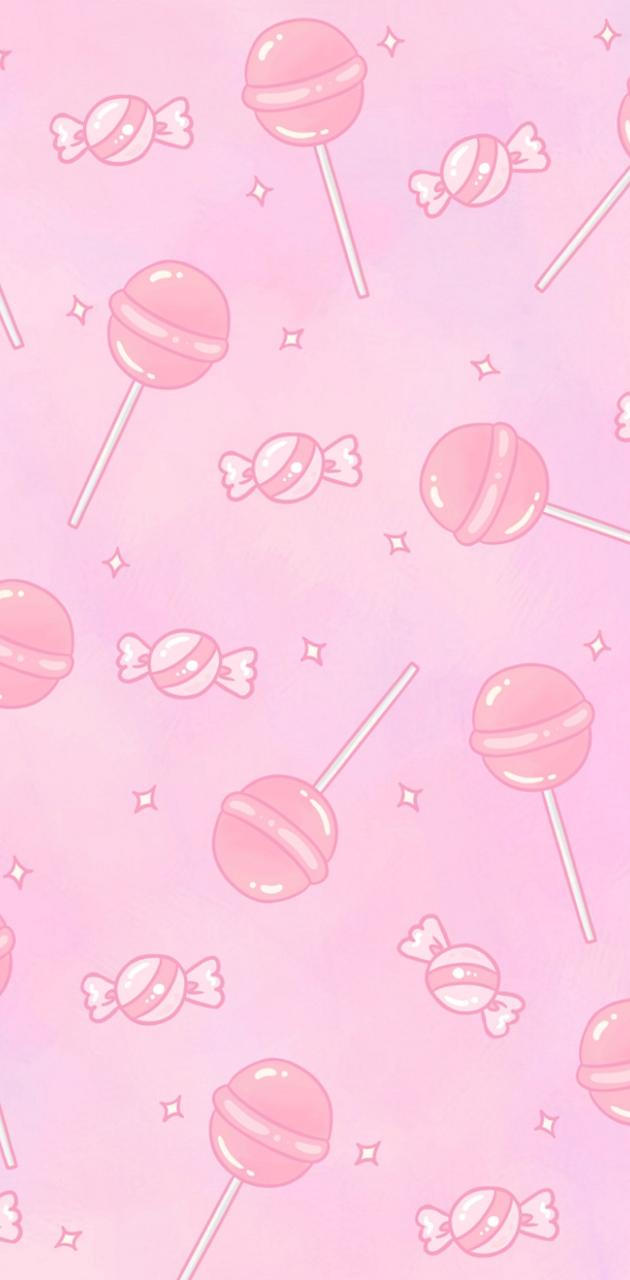 Pastel candy wallpaper