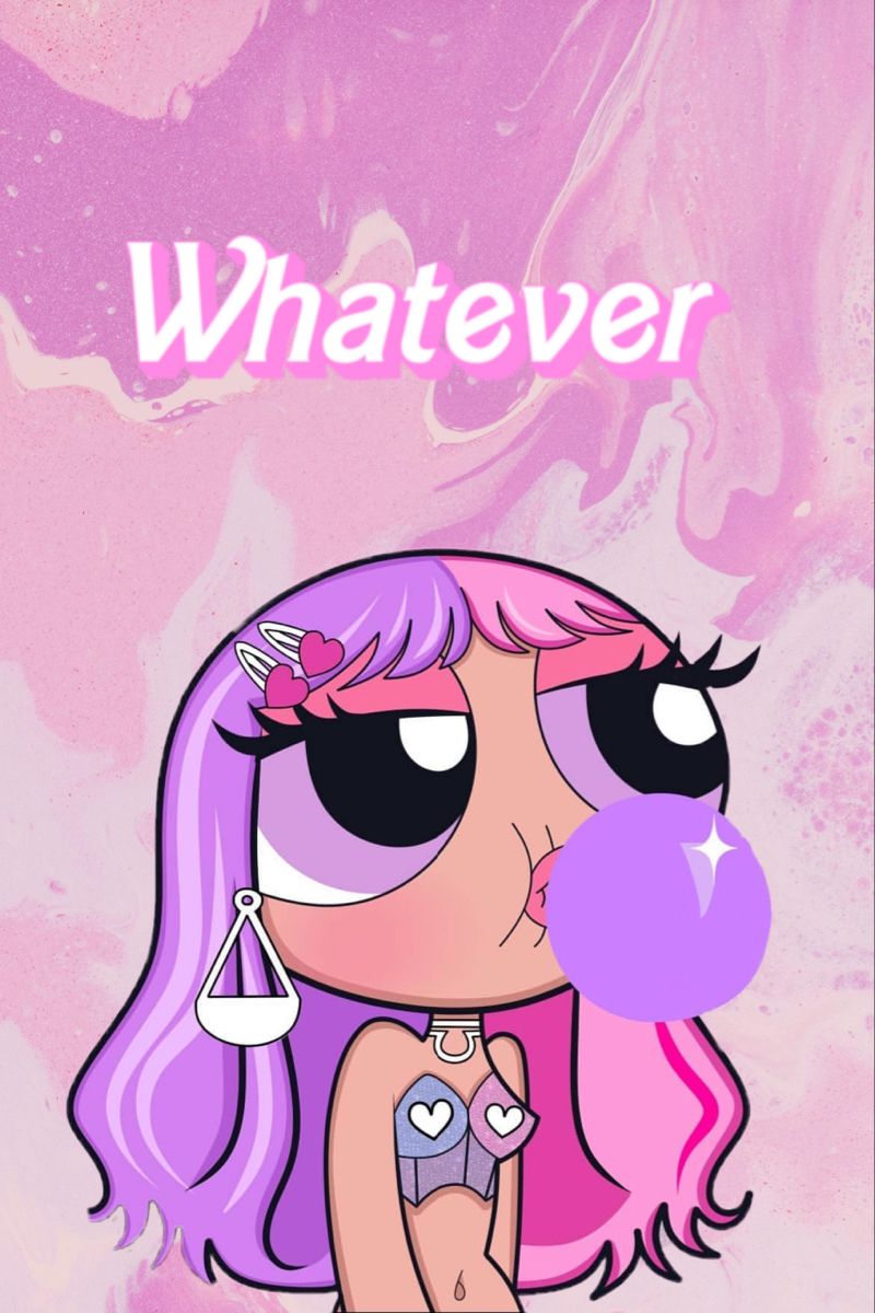 Aesthetic Powerpuff Girls Wallpaper ♡. Powerpuff girls wallpaper, Pink wallpaper cartoon, Sassy wallpaper