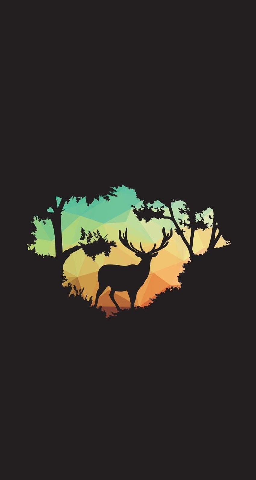 Deer iphone HD wallpaper