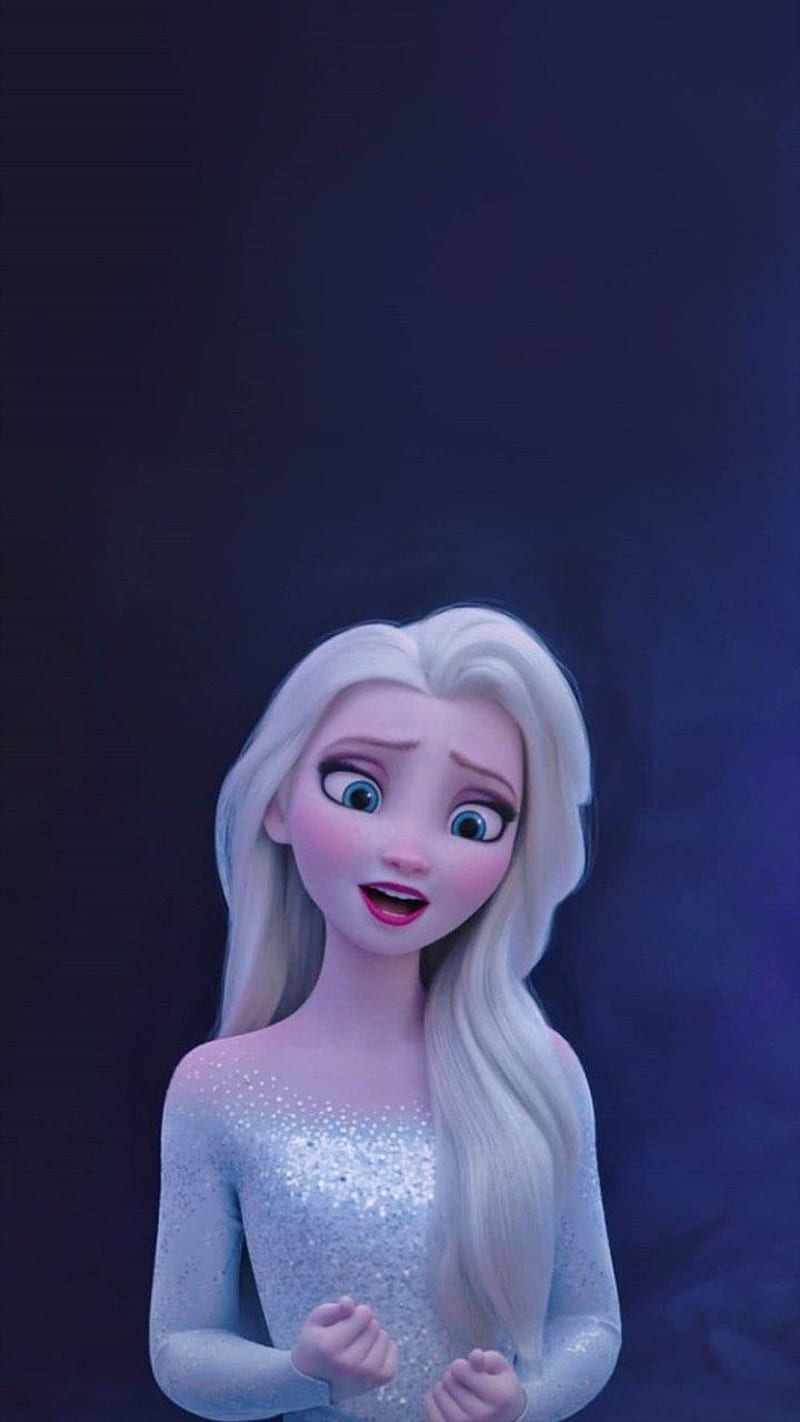 Elsa reina, frozen, HD phone wallpaper