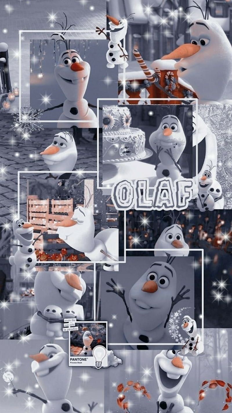 Olaf Aesthetic, frozen, HD phone wallpaper
