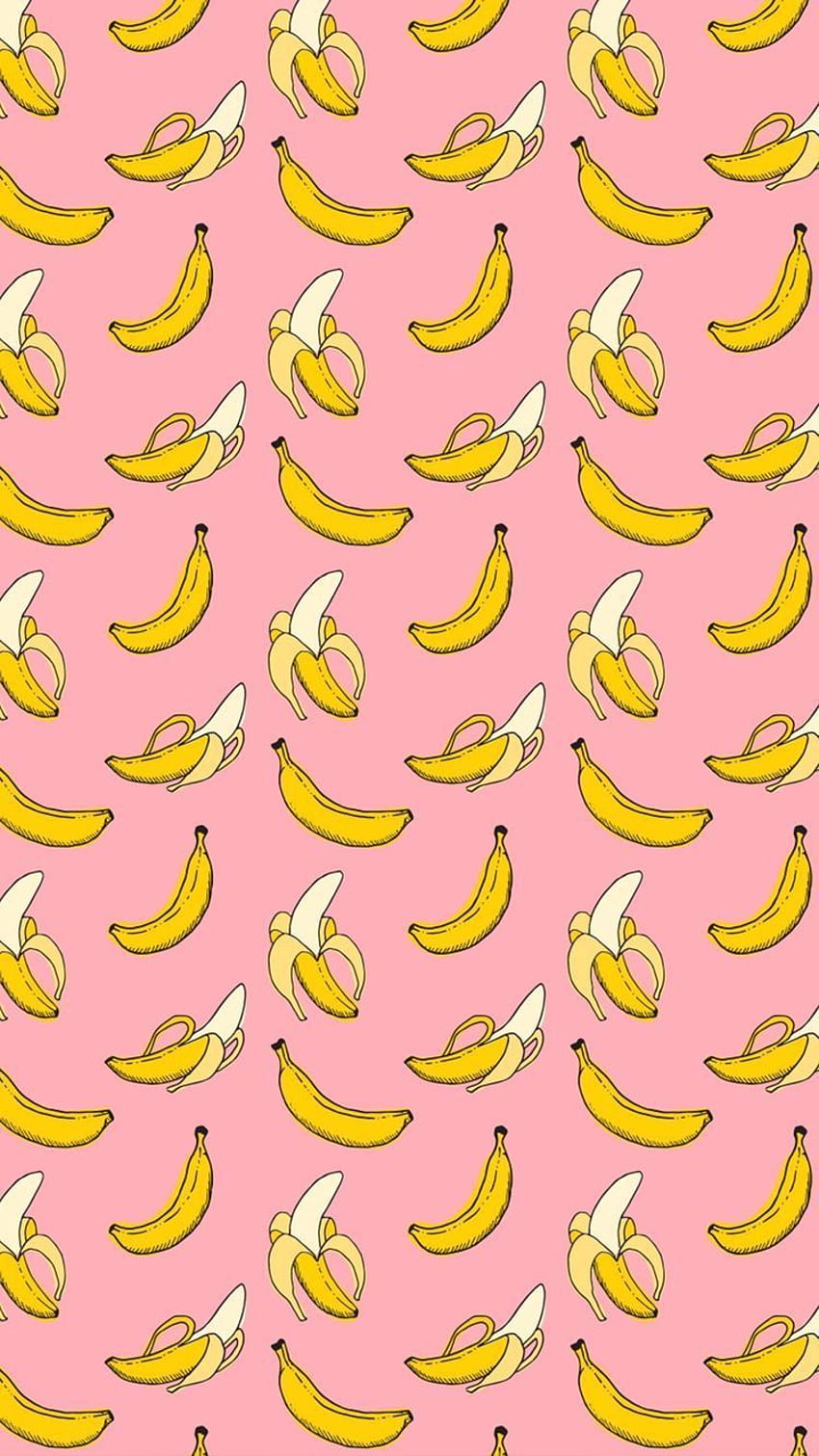 Background ♡. Banana, iphone cute, iPhone vsco, Banana Pink HD phone wallpaper