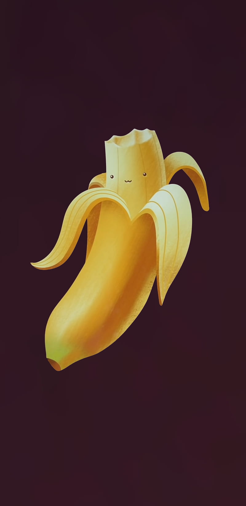 Bored Banana, cartoon, cartoony, drawn, fruit, funny, hypebeast, materialistic, HD phone wallpaper