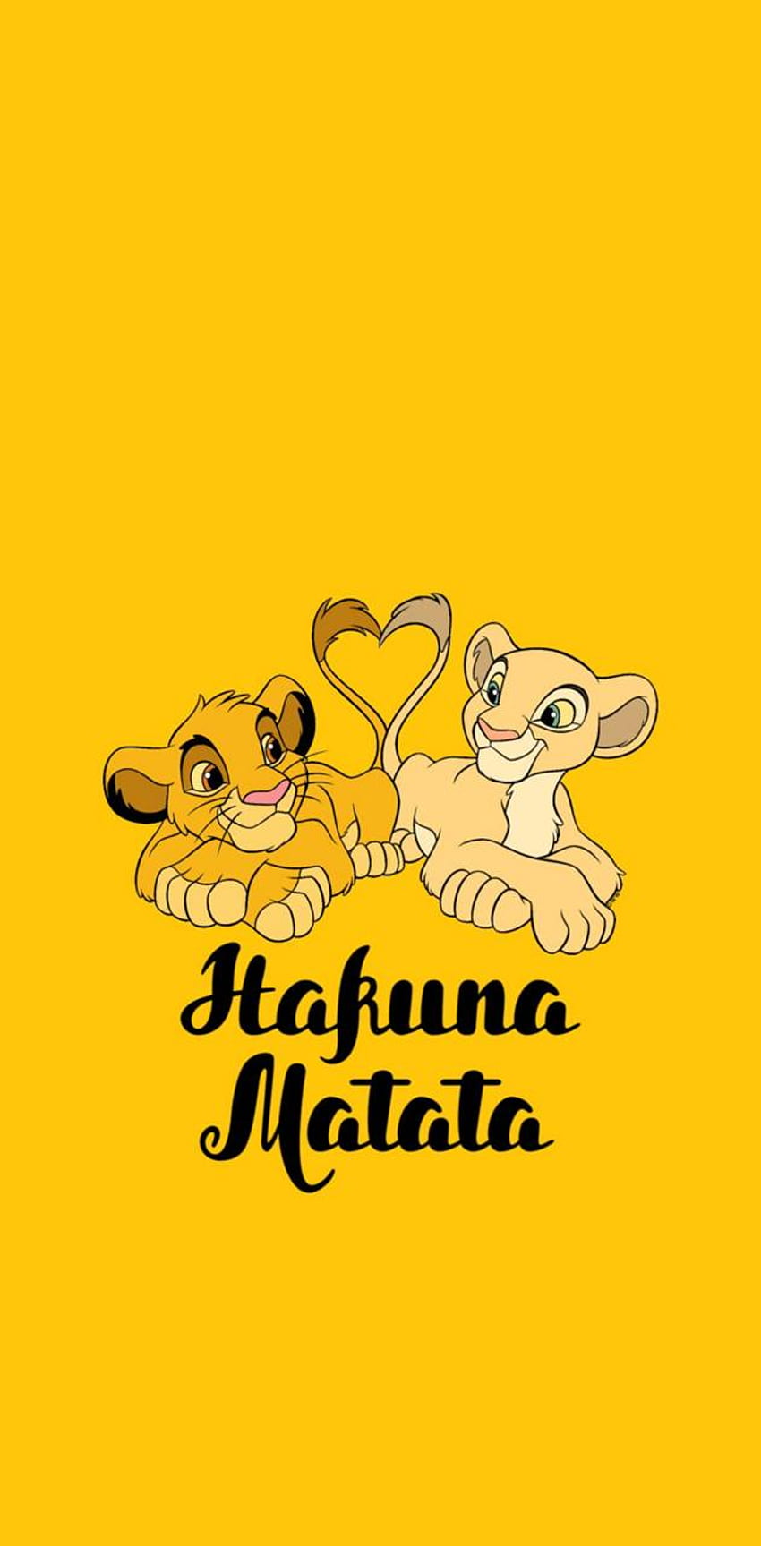 Lion king phone wallpaper. Hakuna matata. Simba and nala - Lion