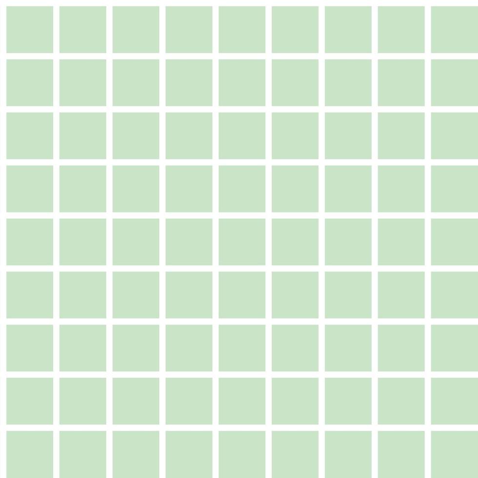 A green and white square pattern - Pastel green
