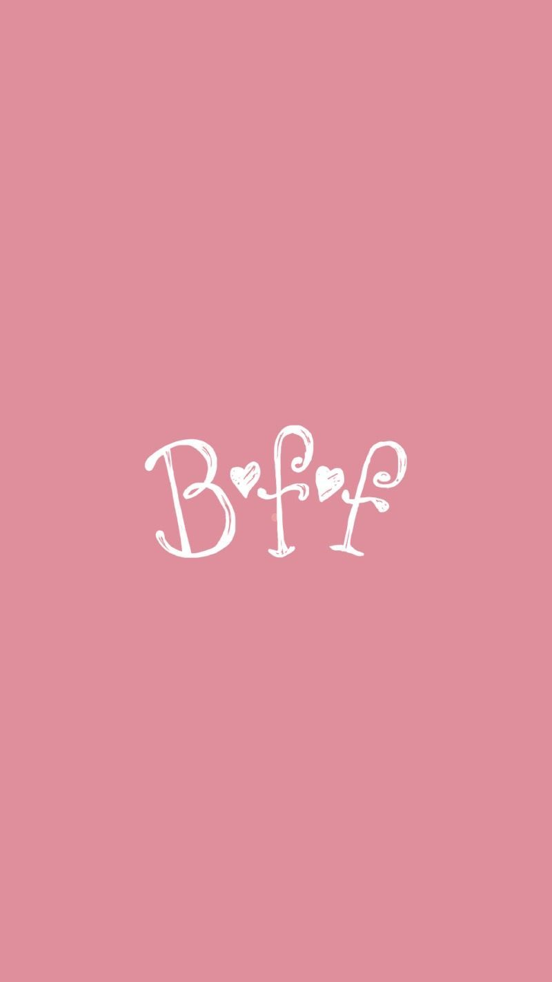 BFF Pink Aesthetic Wallpaper Free BFF Pink Aesthetic Background