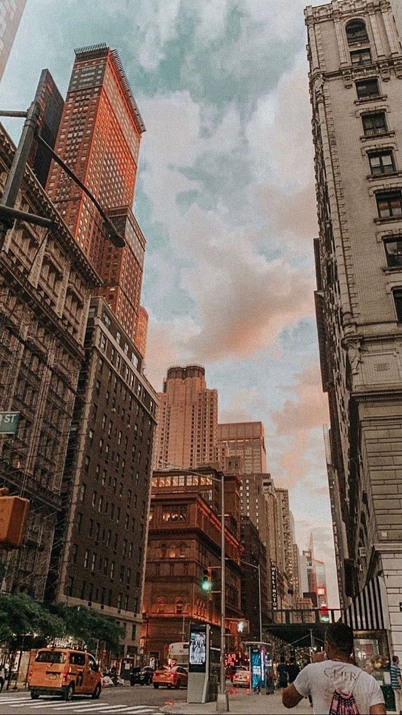 Aesthetic city, chicago, town, HD phone wallpaper