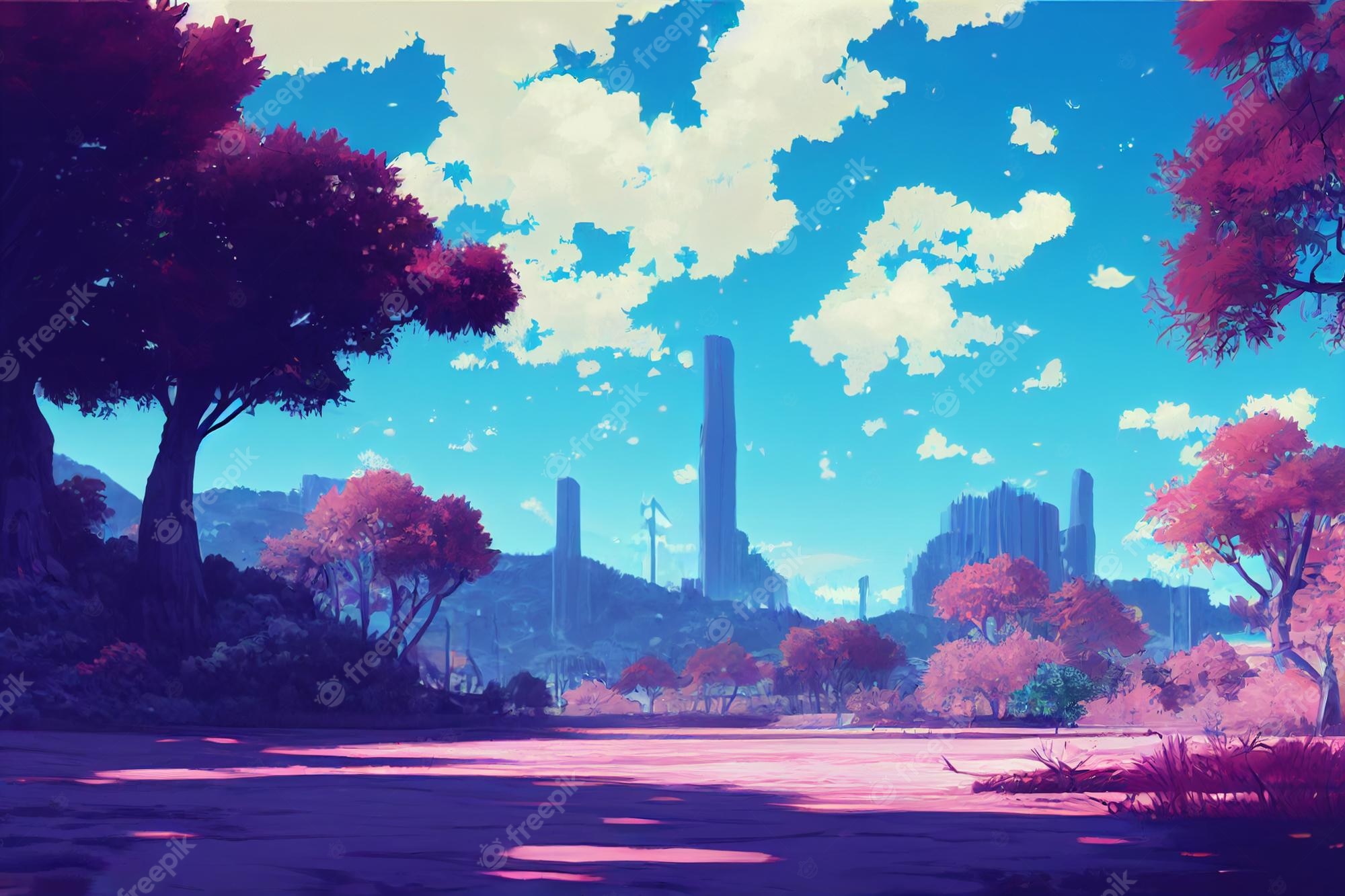 Surreal Anime Background Picture