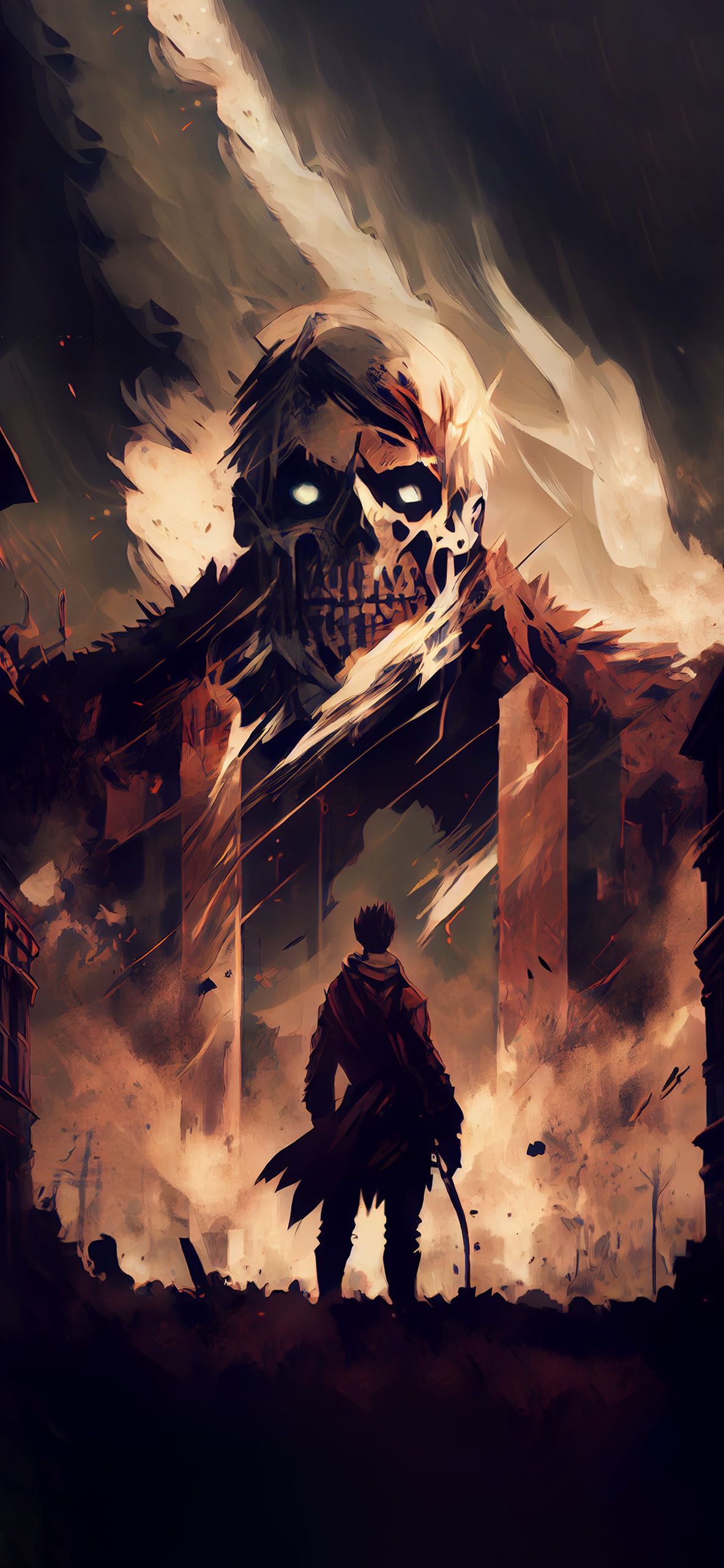 Attack on Titan Style Wallpaper Aesthetic Wallpaper iPhone
