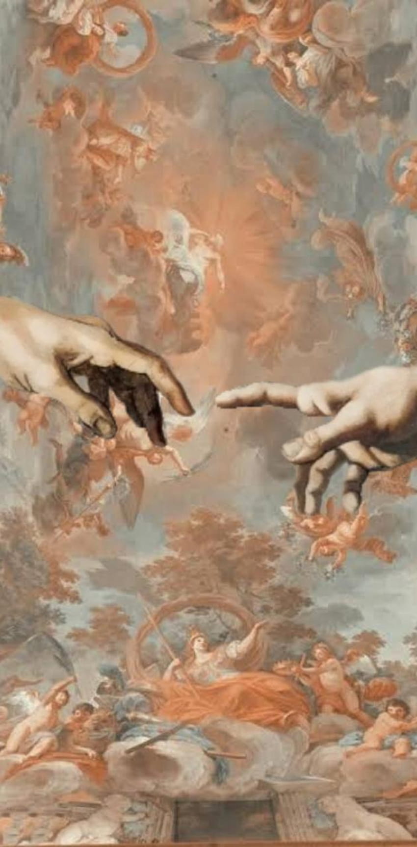 The creation of adam and eve by person - Art, The Creation of Adam