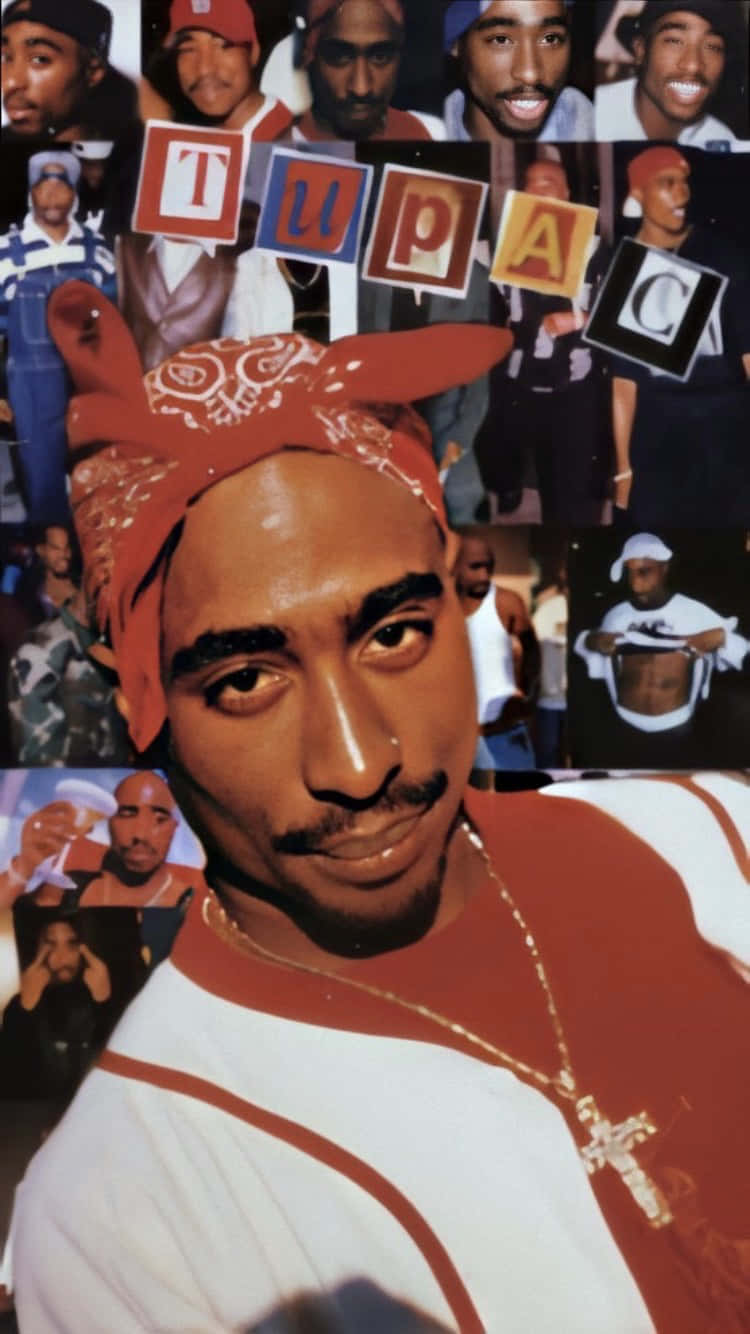 Download Tupac iPhone Wallpaper