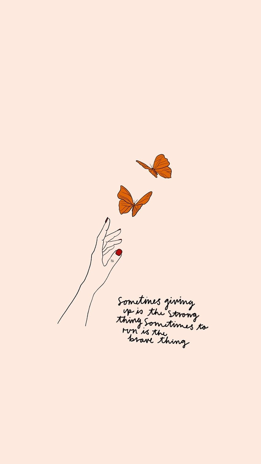 Sometimes giving up is the strongest thing to do. Sometimes to run away is the bravest thing to do. - Taylor Swift