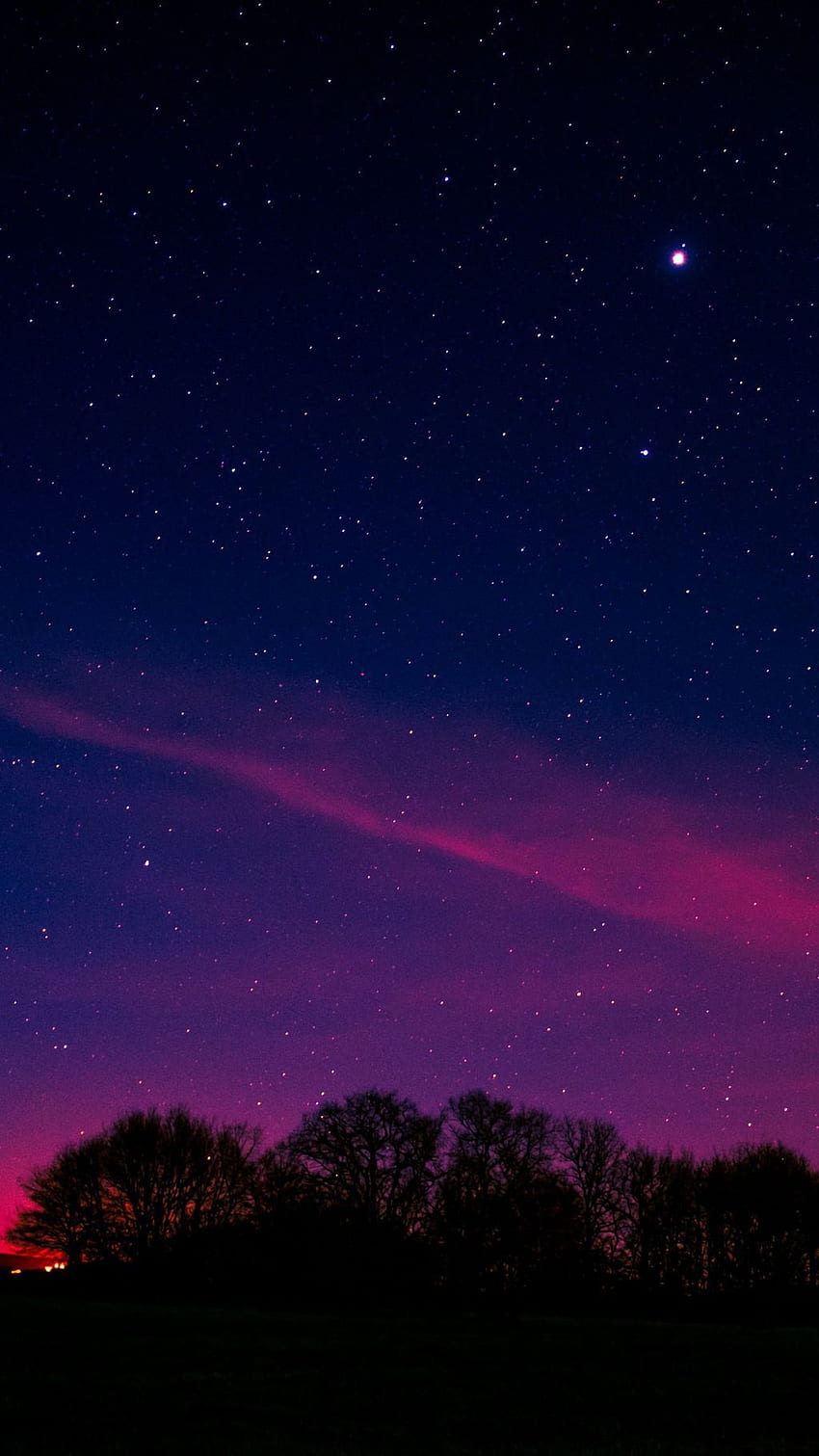 Aesthetic Night Sky, Night Aesthetic Tumblr HD phone wallpaper