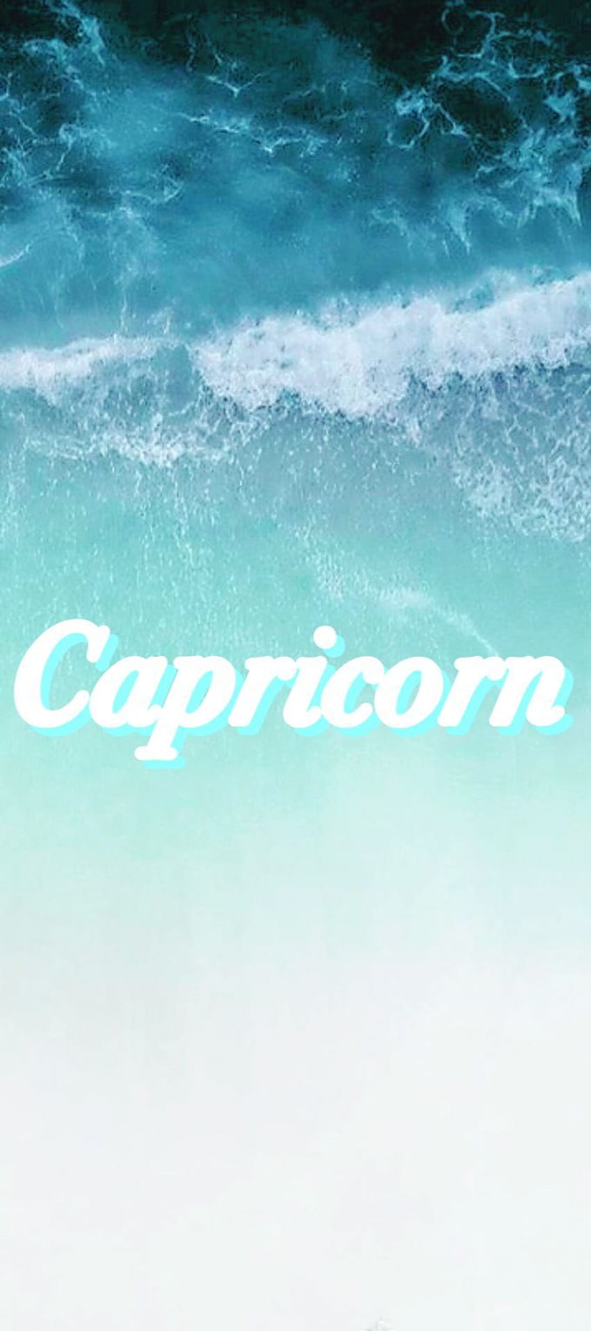 Capricorn Aesthetic, blue capricorn HD phone wallpaper