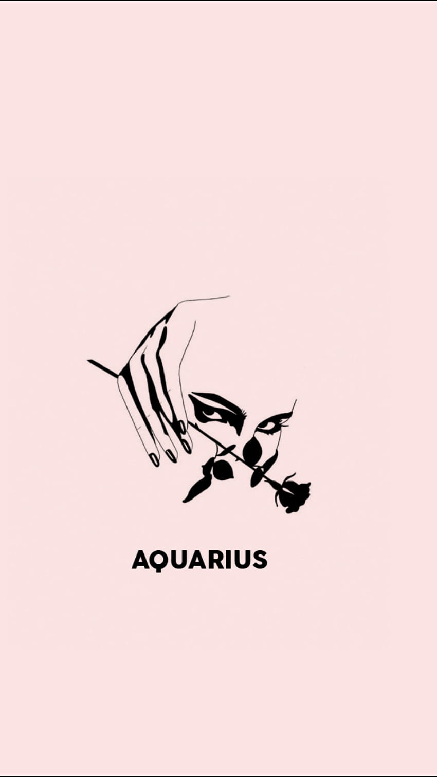 Jess on IPHONE. Aquarius aesthetic, Aquarius art, Zodiac signs HD phone wallpaper