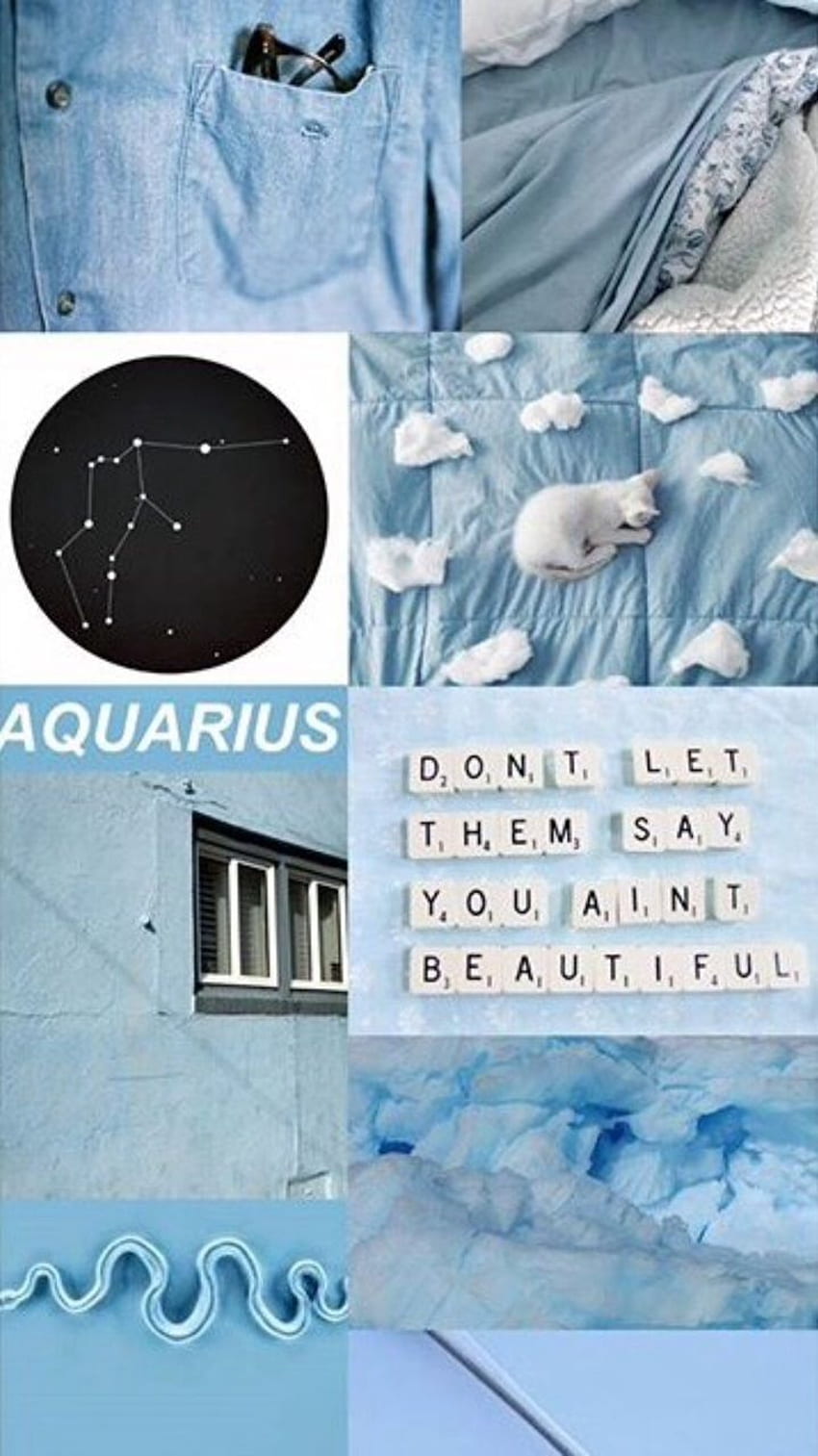 Aquarius aesthetic HD wallpaper