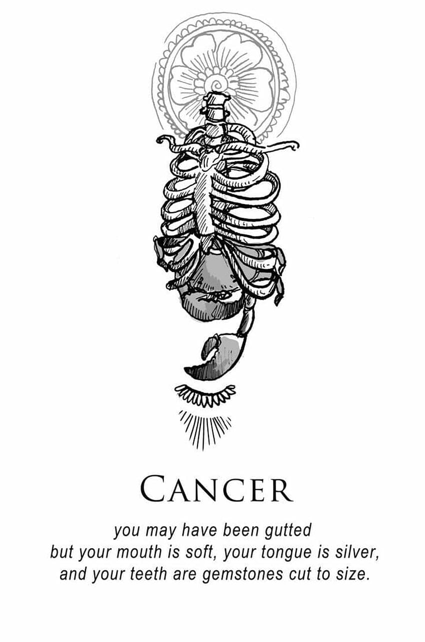 Cancer zodiac aesthetic HD wallpaper