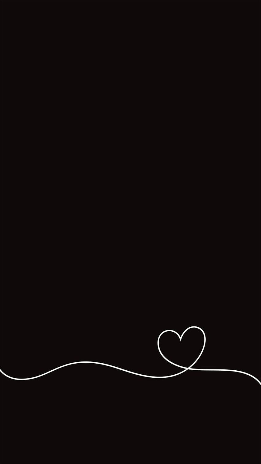 Moodyfae, black heart aesthetic HD phone wallpaper