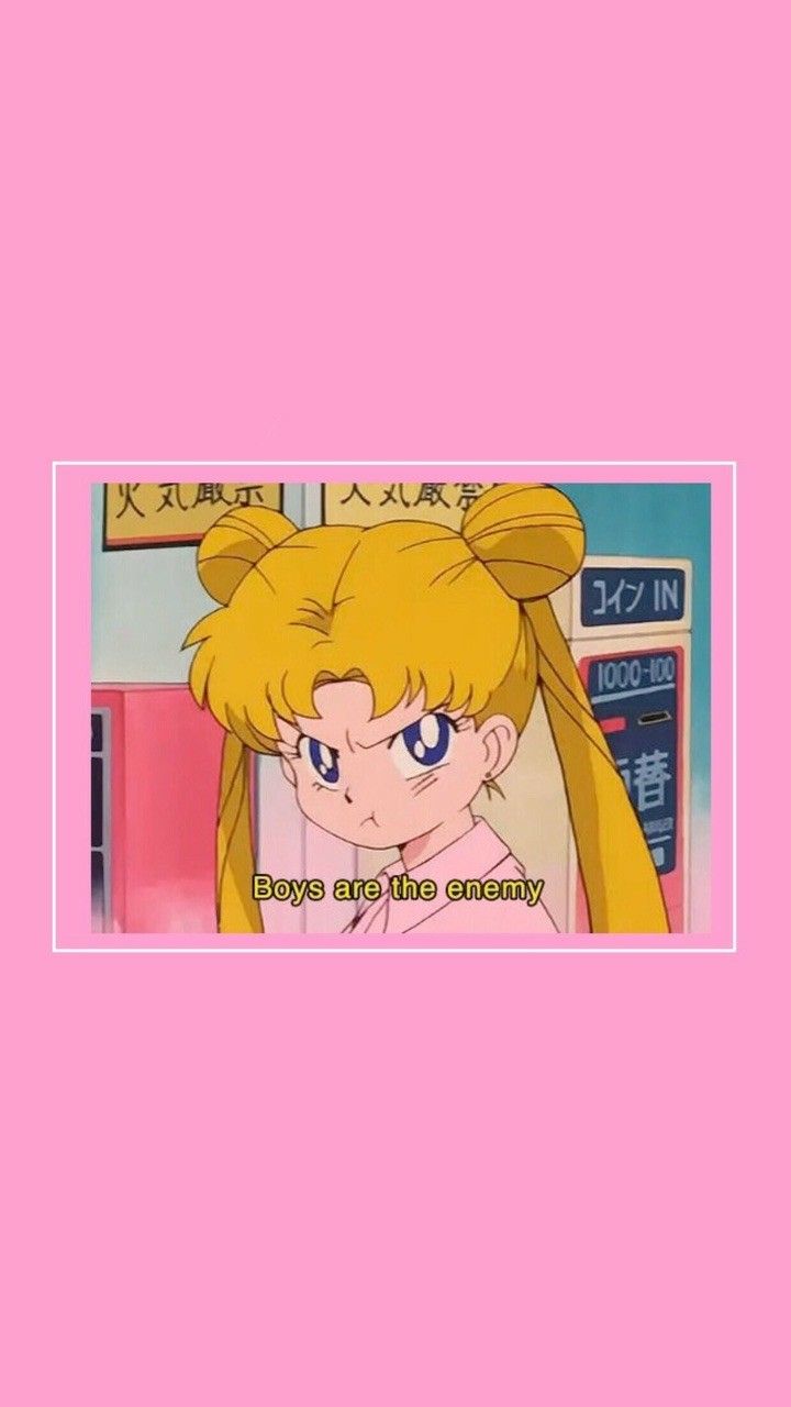 Sailor Moon Aesthetic Lockscreen Wallpaper