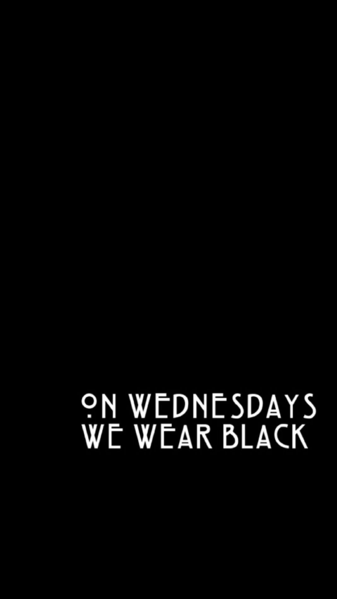 On wednesdays we wear black - Horror