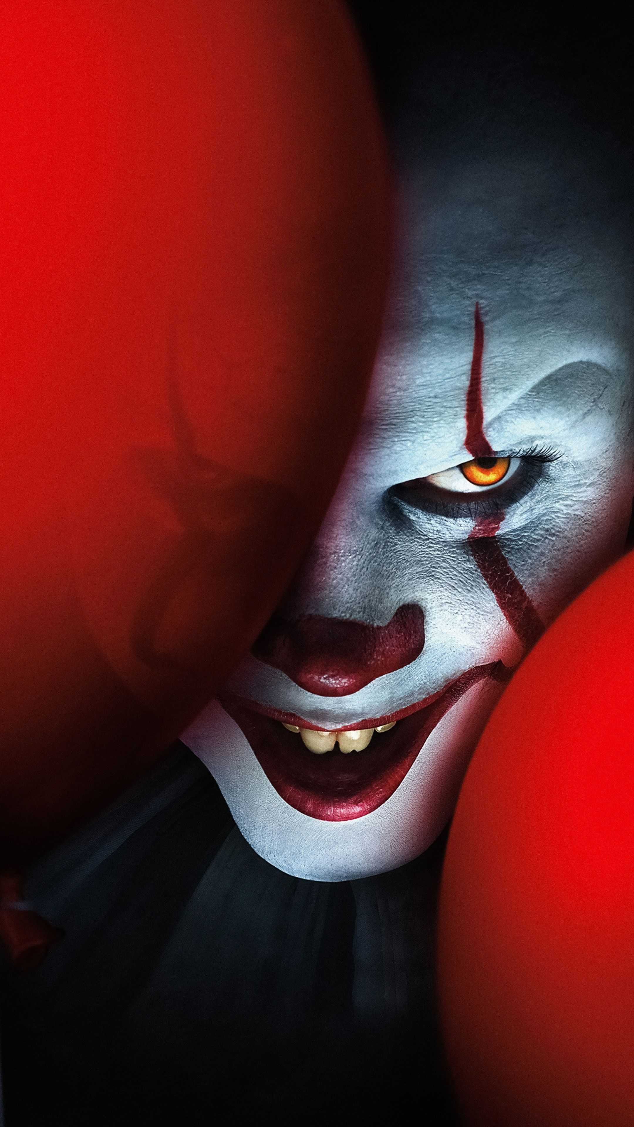 Pennywise the clown wallpaper 4k for mobiles and tablets - Horror