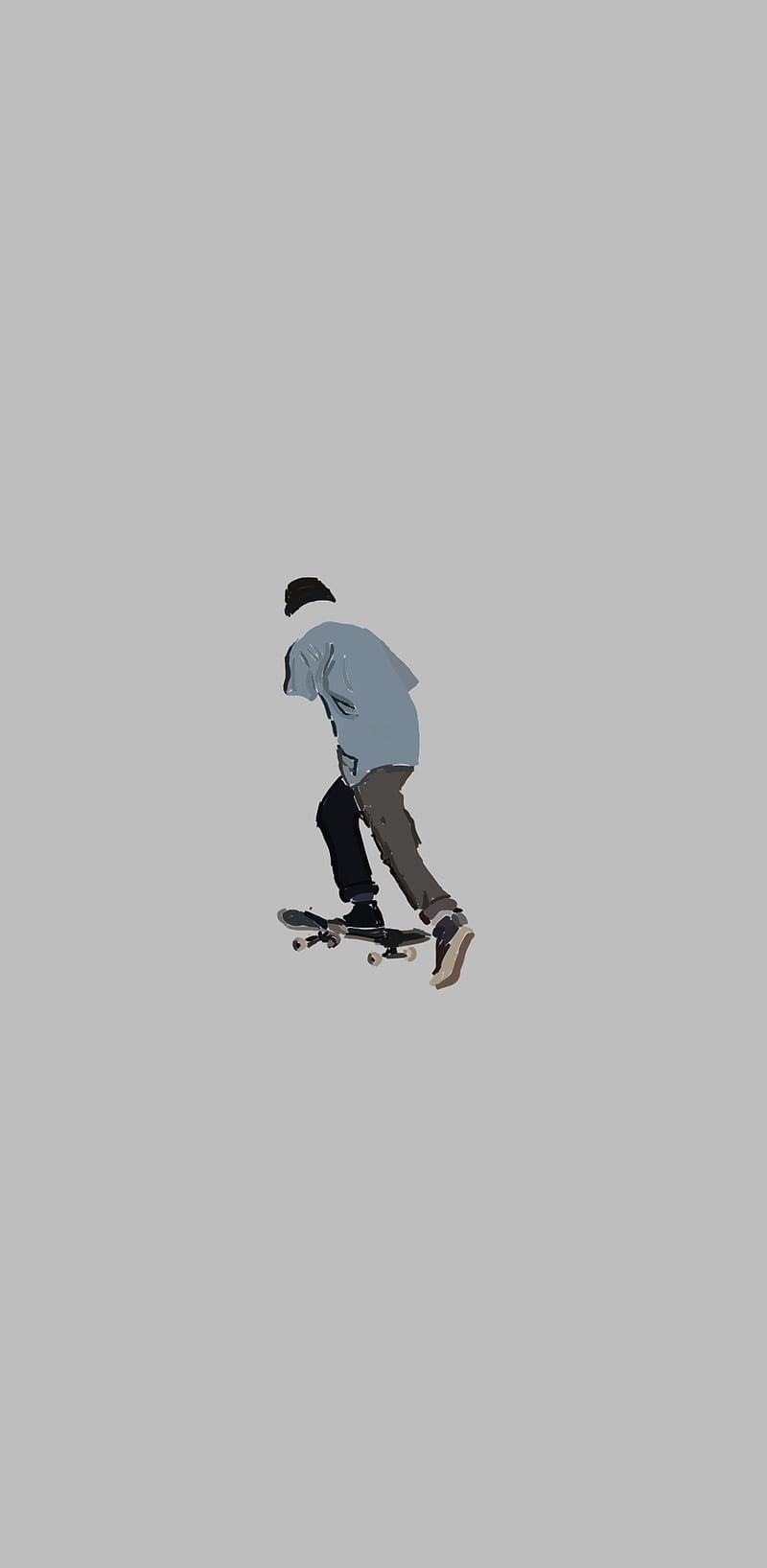 Skate, boy, skateboarder, HD phone wallpaper