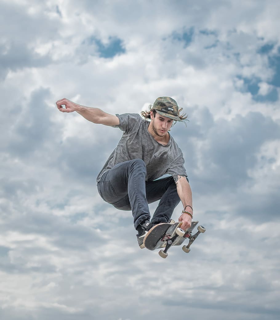 Skate trick 1080P, 2K, 4K, 5K HD wallpaper free download