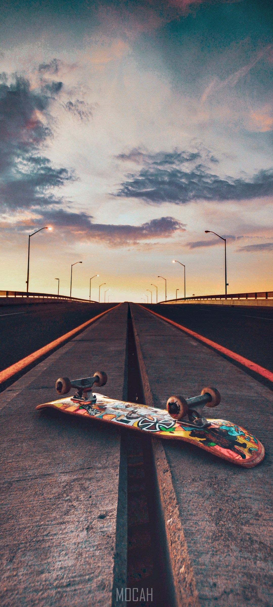 Skateboard, Skateboarding, Asphalt, Race Track, Road, Xiaomi Redmi 10X Pro 5G wallpaper download, 1080x2400 Gallery HD Wallpaper