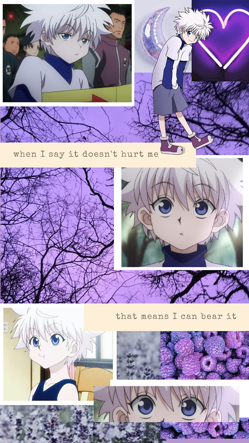 Killua Aesthetic, aesthetic, anime, assasination, hunterxhunter, killua zoldyck, HD phone wallpaper